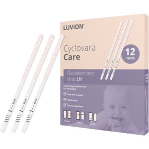 LUVION® Ovulatietest Strips – 12 stuks – Vind eenvoudig je vruchtbare dagen & wordt sneller zwanger - Zeer vroege nauwkeurige detectie