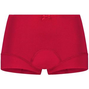 RJ Bodywear RJ dames Period Undies dames short medium flow (1-pack), menstruatieslip, donkerrood