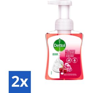 Dettol - Foam Handzeep - Rozen & Kersenbloesem - Zacht Mouse - 250 ml - Voordeelverpakking - 2 stuks