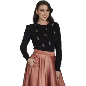 Trui dames - Banned Retro - Zwart