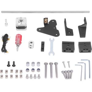 - Dual Z Axis Kit voor Ender 3/Ender 3 Pro/Ender 3 V2 3D-printers- Upgrade Kit met Stepper Motor en Screw Module- Verbeterde Z-as voor Ender 3 3D-printer