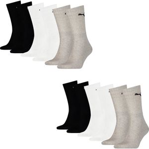 SOKKEN 12 PAAR Puma Sokken Cush Crew Sportsokken Tennissokken Unisex