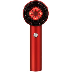 Elektrische Infrarood Hoofdhuid Massager haarborstel – Stimuleert Haargroei, Vermindert Haaruitval & Verbetert Bloedcirculatie – Met Rood Licht Therapie & Vibratiemassage