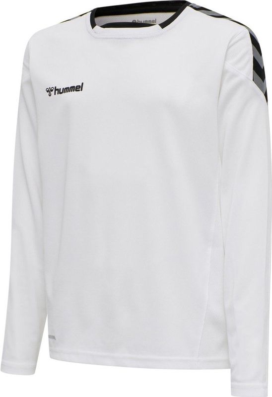 Hummel Kinder Trikot Langarm Hmlauthentic Kids Poly Jersey L/S White-128