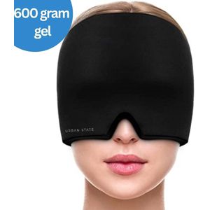 Migraine muts - anti migraine masker - hoofdpijn masker - 600gram hot/cold pack