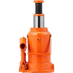 Krik - Hydraulische Krik - 12 Ton - Hefbereik 19cm-35,5cm - Lange Handgreep 60cm - Voor Auto - Oranje
