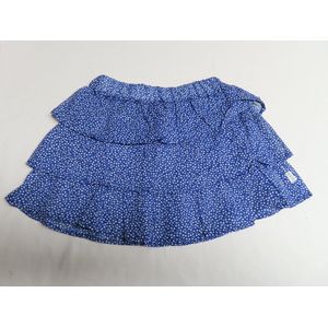 Rok - Meisjes - Blauw / wit - Laagjes - 2 jaar 92