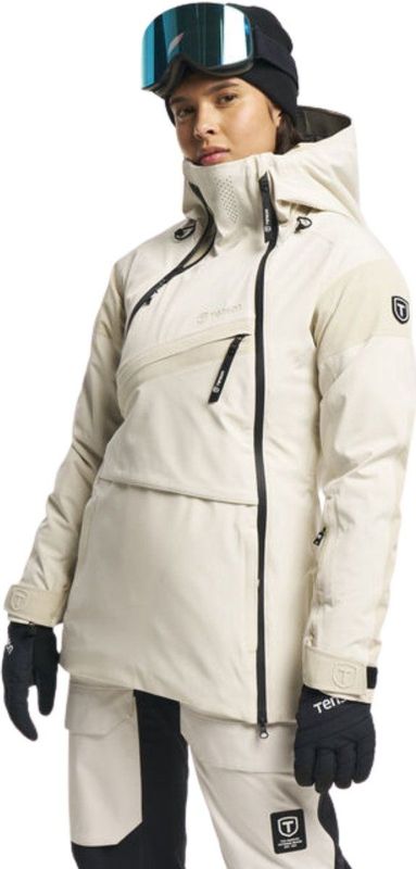 TENSON - aerismo jackorak 2.0 women - Ski anorak dames - Zilverkleurig
