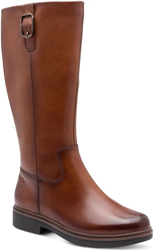 Tamaris - Comfort Long Boot - Laarzen - Cognac