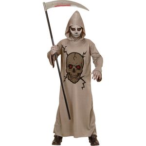 WIDMANN - Skelet reaper kostuum voor kinderen - 140 (8-10 jaar)