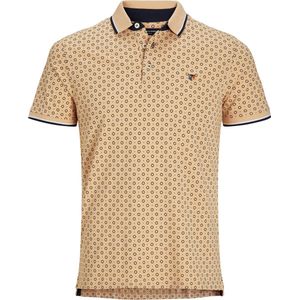 Jack & Jones - Jprpaulos Play Aop Blu - Poloshirt - Peach Nougat