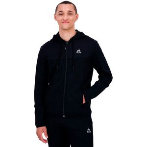 Le Coq Sportif Tech Sp N°1 Sweatshirt Met Rits Zwart M Man