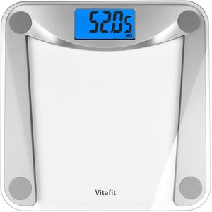 Digitale personenweegschaal met zeer nauwkeurige technologie en extra groot lcd-display tot 180 kg