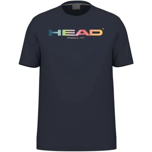 HEAD - Rainbow - T-shirt - Navy - Katoen/Polyester/Elastaan