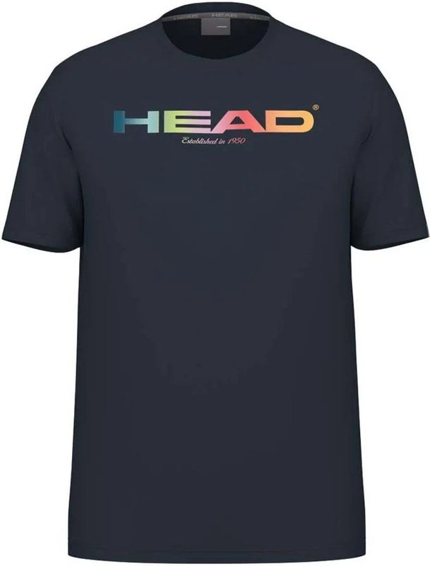 HEAD - Rainbow - T-shirt - Navy - Katoen/Polyester/Elastaan