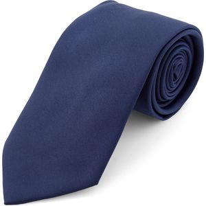 Marineblauwe Basic Stropdas van 8 cm