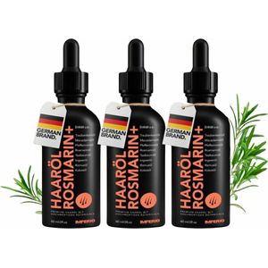 IMPERIO Rozemarijn Olie Haar - Intensieve Kuur 6 Maanden - Bewezen Haargroei - Minder Haaruitval - - Haargroei Olie - Olie Tegen Haaruitval - Tegen Jeukende Hoofdhuid - Rozemarijn en andere Natuurlijke Essentiële Oliën - Intensieve Haarbooster Kuur