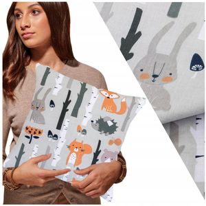 Belluno Katoenen Kussensloop 40x40 cm met Rits - Zacht & Ademend