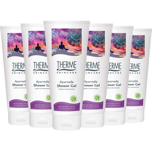 Therme Shower Gel Ayurveda - 6 x 200 ml - Voordeelverpakking