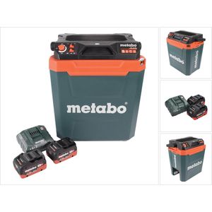 Metabo KB 18 BL accukoeler 18 V met warmhoudfunctie 28 l borstelloos + 2x accu 8.0 Ah + lader