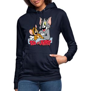 Tom En Jerry Vrienden Hoodie Dames