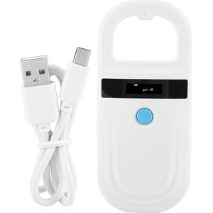 Oplaadbare Huisdier Microchip Reader - Handheld - FDX-B Chip ID - Zwart