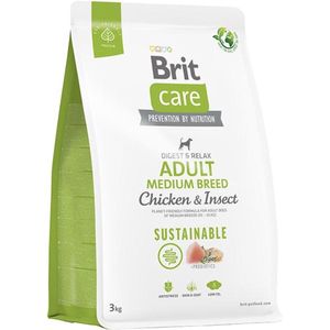 Brit Care - Dog - Sustainable Adult Medium Breed 3 kg