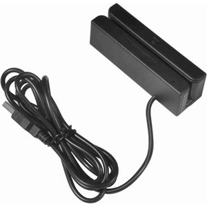 Magnetic Card Reader - MSR580 USB Magnet Strip Card Reader - 3 Traces Hi Lo Co Magnet Card Reader voor Kassa en Kassier