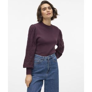 VERO MODA VMLIMONE LS HIGHNECK PULLOVER GA BOO Dames Trui - Maat XS