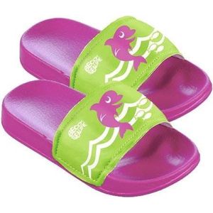 BECO Badslippers Meisjes - Eva - Roze - Maat 25-26