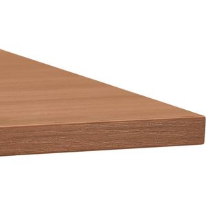 Alterego - OSMOSE - In hoogte verstelbaar bureau - Bruin - 160x80x67(86) cm