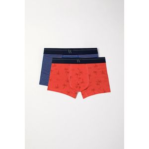 Woody 2 boxers jongens - palm - 241-12-QLM-Z/076 - maat 140