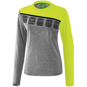 Erima 5-C Dames Sweater - Sweaters  - grijs - 46