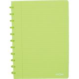 Atoma Trendy schrift, ft A4, 144 bladzijden, gelijnd, transparant groen