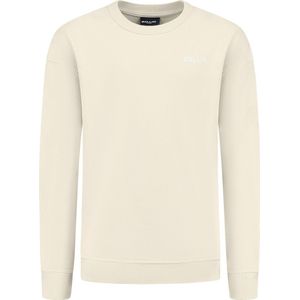 Ballin Amsterdam - Jongens Loose fit Sweaters Crewneck LS - Sand - Maat 10
