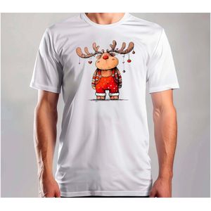 Feestknuffel - T Shirt - MerryChristmas - ChristmasVibes - Funny - Sarcasm - VrolijkKerstfeest - Kerstmis - Grappig - Sarcasme