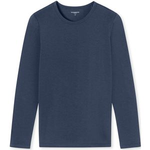 SCHIESSER - Shirt 1/1 - Blauw - Unisex - Onderhemden