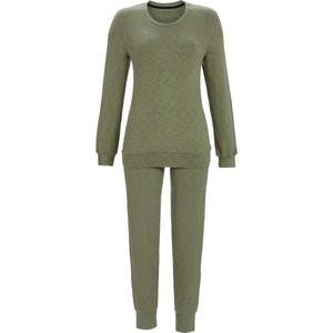 Ringella - Pyjama - Olijfgroen - Lange Mouwen - Ronde Hals