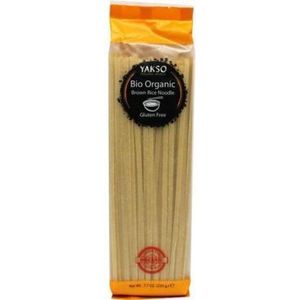 Yakso Rice noodle bruin 220 gram