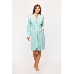 Badjas dames woody uni knopen