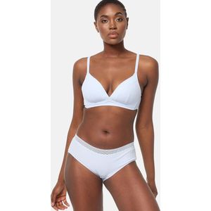 DIM - Cotton Lace - Soft-BH - Himmelblauw