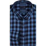 Giordano casual overhemd blauw