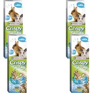 Versele-Laga Crispy Mega Sticks Konijn Bergvallei - Konijnensnack - 4 x Kruiden 2x70 g