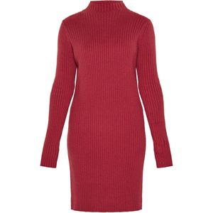 usha - BLUE LABEL - Jurk - Bloedrood - Classic