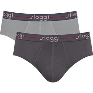 Sloggi - Men Start Midi C2P - Slip - Zwart - Set van 2