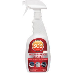 303® Multi-Surface Cleaner - 946 ml | Veilig voor alle soorten bekleding en vinyl. Vlekken verdwijnen binnen enkele minuten en verkleurde oppervlakken komen weer tot leven.