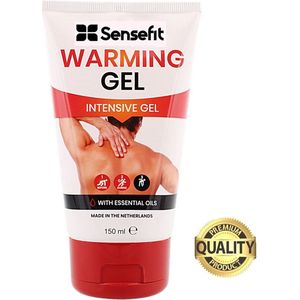 Sensefit - Active warming Gel Spiergel - Intensive Muscle Gel Spierbalsem - Verwarmende Gel Voor Spieren - Menthol - 150ml - tigerbalm - tijgerbalsem - spierpijn - pijnverlichtend