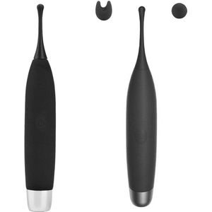 Moon Twist Clitoris vibrator - 10 verschillende standjes - 15.000 rotaties per minuut - USB Oplaadbaar - Waterproof - Verschillende opzetstukjes - Intense stimulatie - Inclusief Toybag - Sex Toys voor vrouwen - Vibrators voor vrouwen - Siliconen