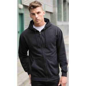 AWDis Hoodie- Gewicht Stof 280 g /m² - Zwart - Maat XL