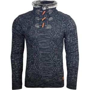 Heren Trucker Kraag Chunky Brei Sweater